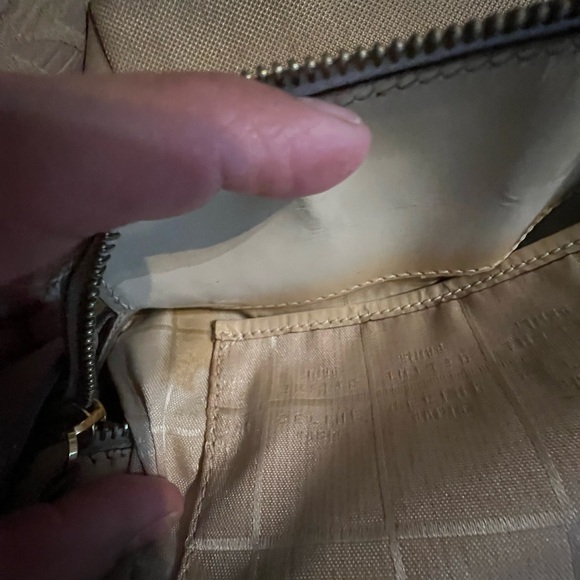 Céline CELINE REHAB Hand Bag Canvas Beige - Picture 9 of 17